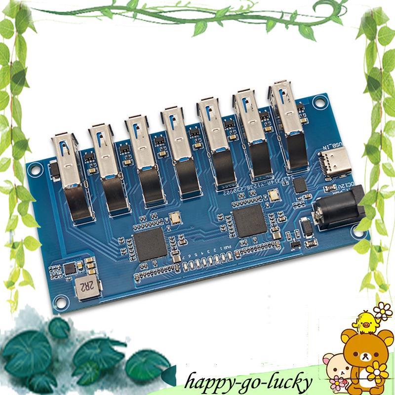 VL817 USB3.1 HUB Module 1-To-7 Port Hub Splitter รองรับ SuperSpeed/ความเร็วสูง/ความเร็วเต็ม/อุปกรณ์ค