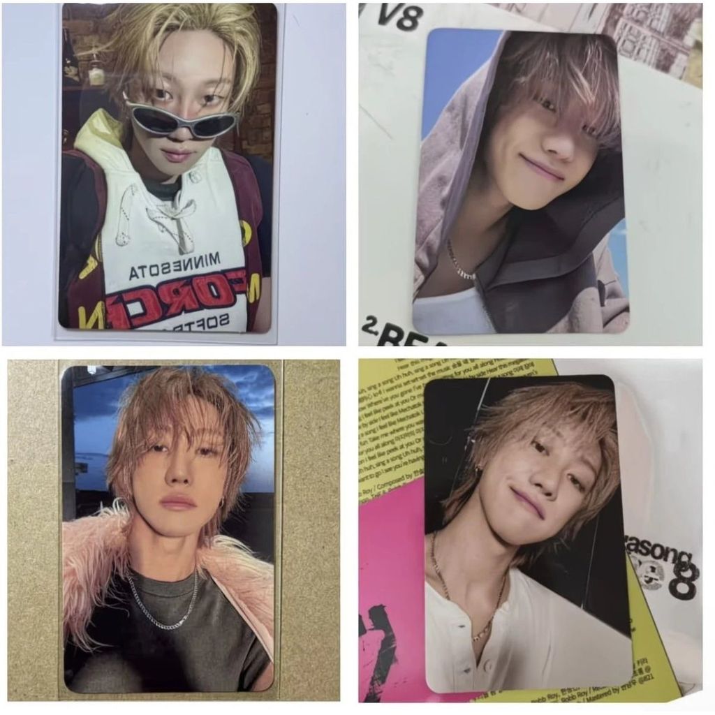 Seventeen THE8 Photocard v8 Day Zone wvs Bonus Card