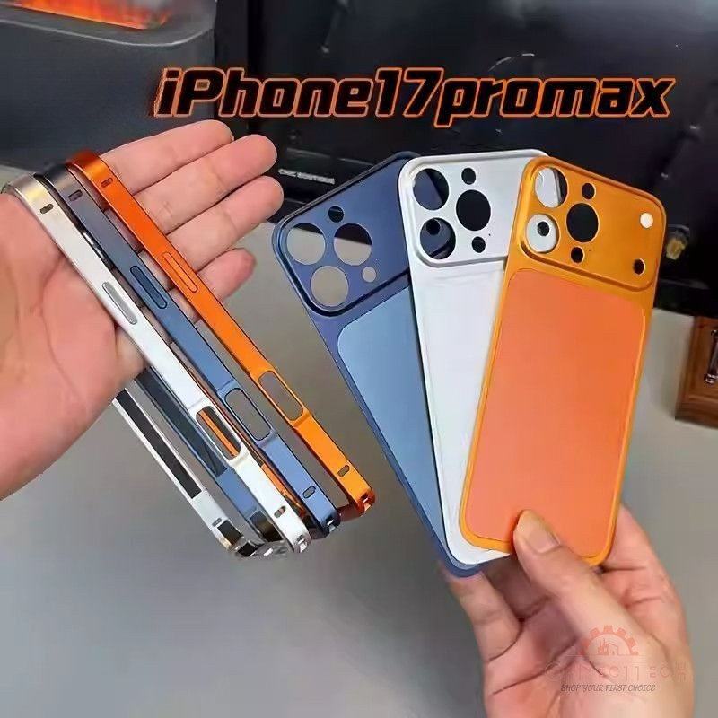 เปลี่ยนเป็นรุ่น "17" ได้ทันทีด้วยฟิล์มด้านหลังที่ติดตั้งมาในตัว for iPhone 13 14 15 16 Pro Max 14 13 15 Pro