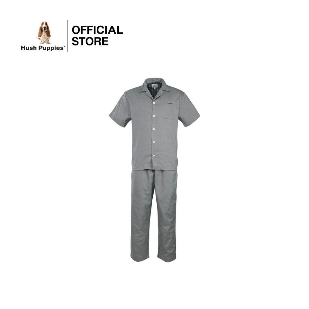 Hush puppies Underwear ชุดนอนผู้ชายแขนสั้น Sleepwear รุ่น HU H8B002ST Pajama Set