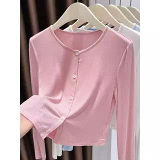 ส่งไวจากไทย สไตล์ใหม่ เสื้อยืดผู้หญิง แขนยาว เสื้อคาร์ดิแกนแจ็คเก็ตบางเสื้อผ้าป้องกันแสงแดดผ้าคลุมไหล่ผู้หญิง🎀Novva