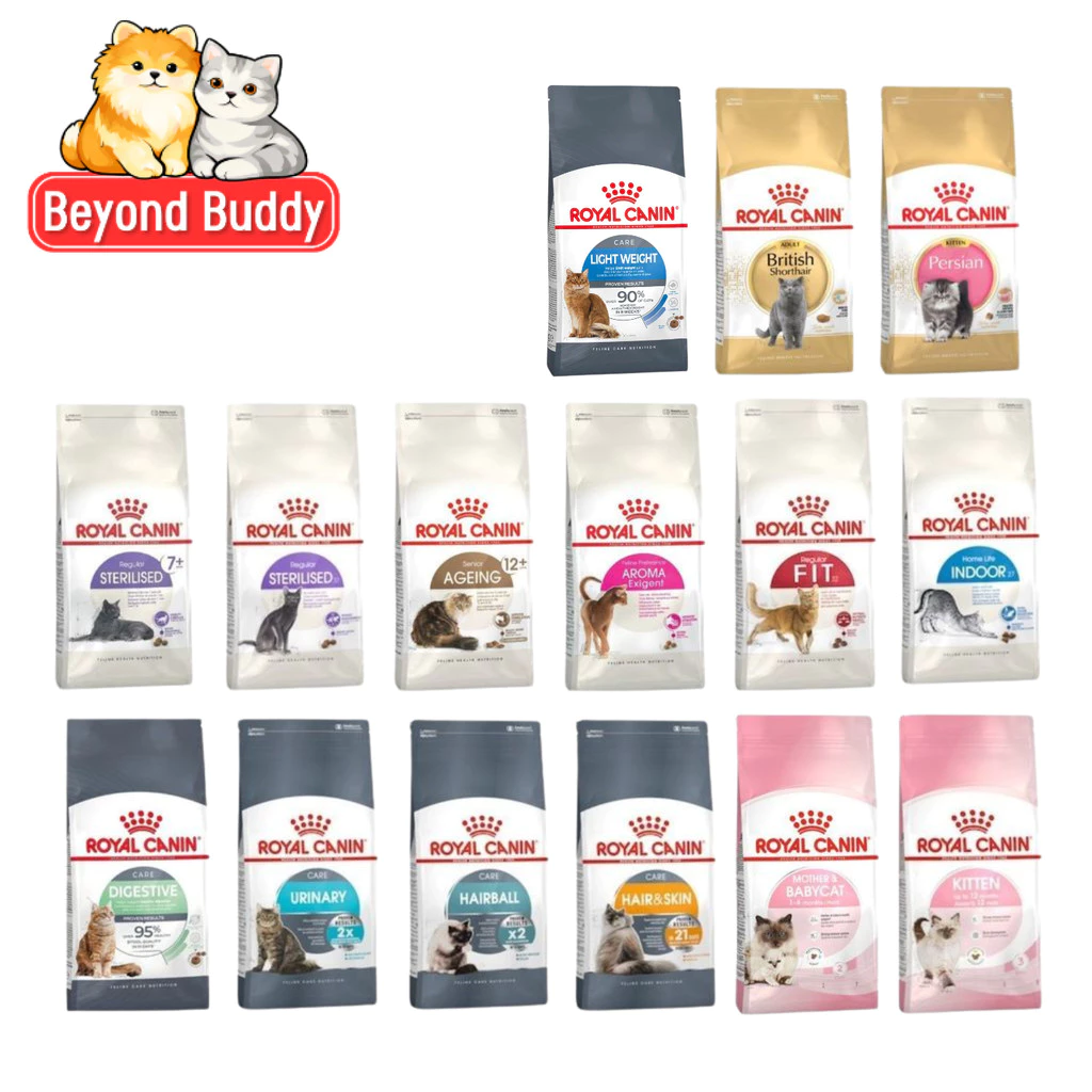 Royal Canin โรยัล คานิน เม็ดแมว สูตรเฉพาะสำหรับแมวหลากหลายช่วงวัย เม็ดมาตรฐาน ขนาดถุง 3–4 กิโลกรัม