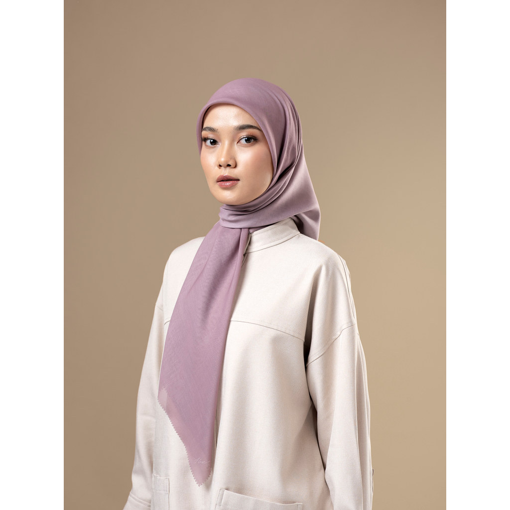 ผ้าพันคอ ALEZA Melange Mauve