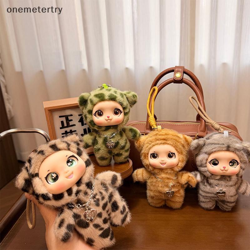 Onem น่ารักการ์ตูนเสือดาว Series Big Eyes ไวนิล Face ตุ๊กตาตุ๊กตาจี้ Bapa ตกแต่งของขวัญ n