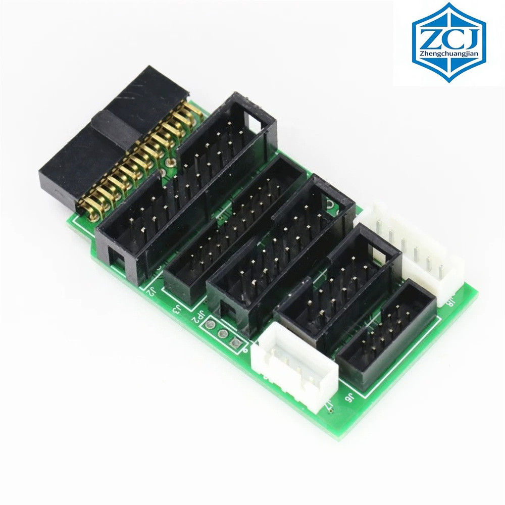 บอร์ดอะแดปเตอร์มัลติฟังก์ชั่นรองรับ JTAG jlink v8 v9 ulink2 st-link arm stm32
