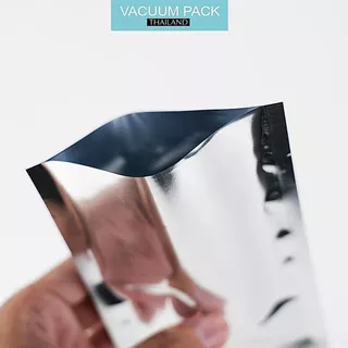 (100ใบ) ซองซีล3ด้าน ซองซีล สีเงินทึบ อลูมิเนียม (Aluminized) #PART1 - vacuumpackthailand
