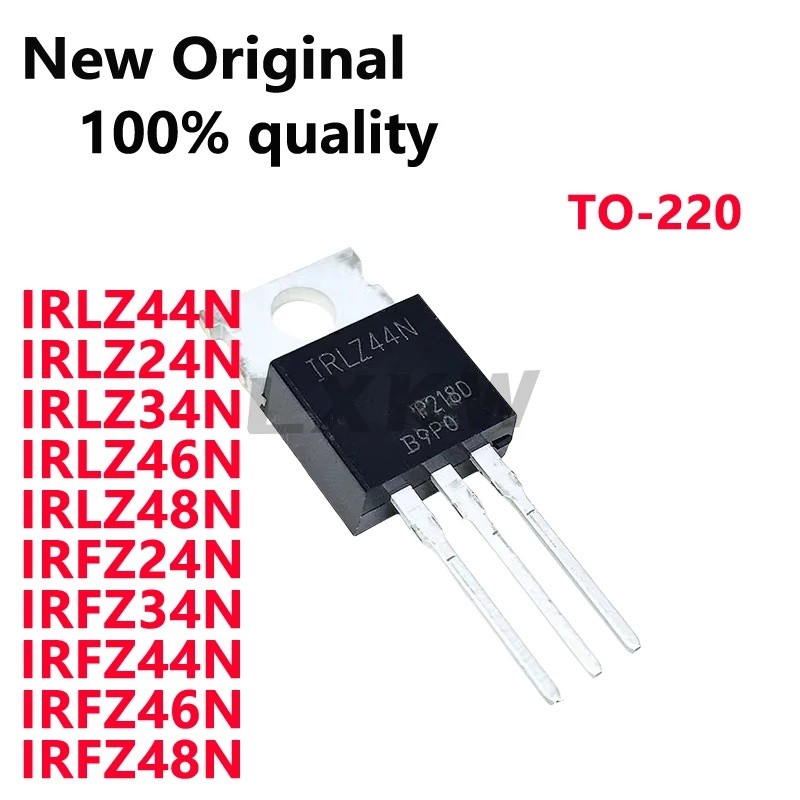5PCS IRLZ44N IRFZ34N IRLZ24N IRFZ44N IRLZ34N IRFZ46N IRLZ46N IRFZ48N IRLZ48N IRFZ24N TO-220 Field Ef