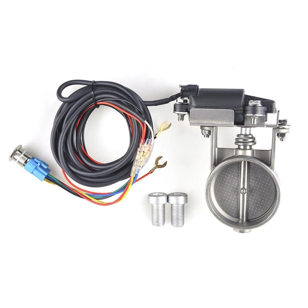 QP Electric exhaust control valve Electric Valve Unit with button control Excellent sealing Exhaust 