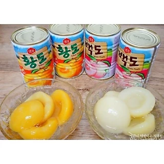 sempio white peach ลูกพีชอบ เซมเพียว แบคโด 샘표 백도 400g