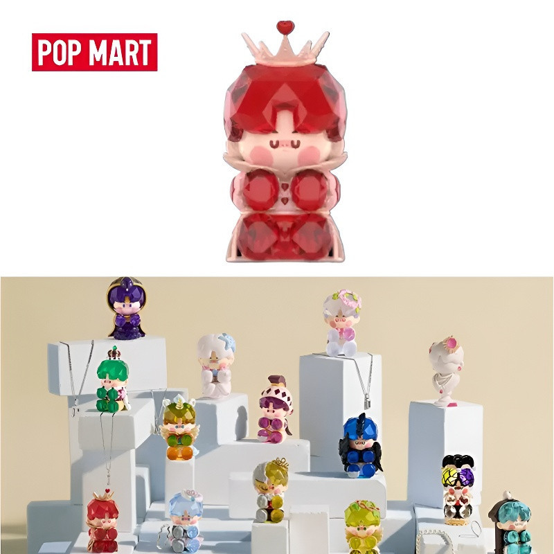 POPMART PINO JELLY Hard & Shiny Series Figures กล่องตาบอดของเล่นของขวัญ