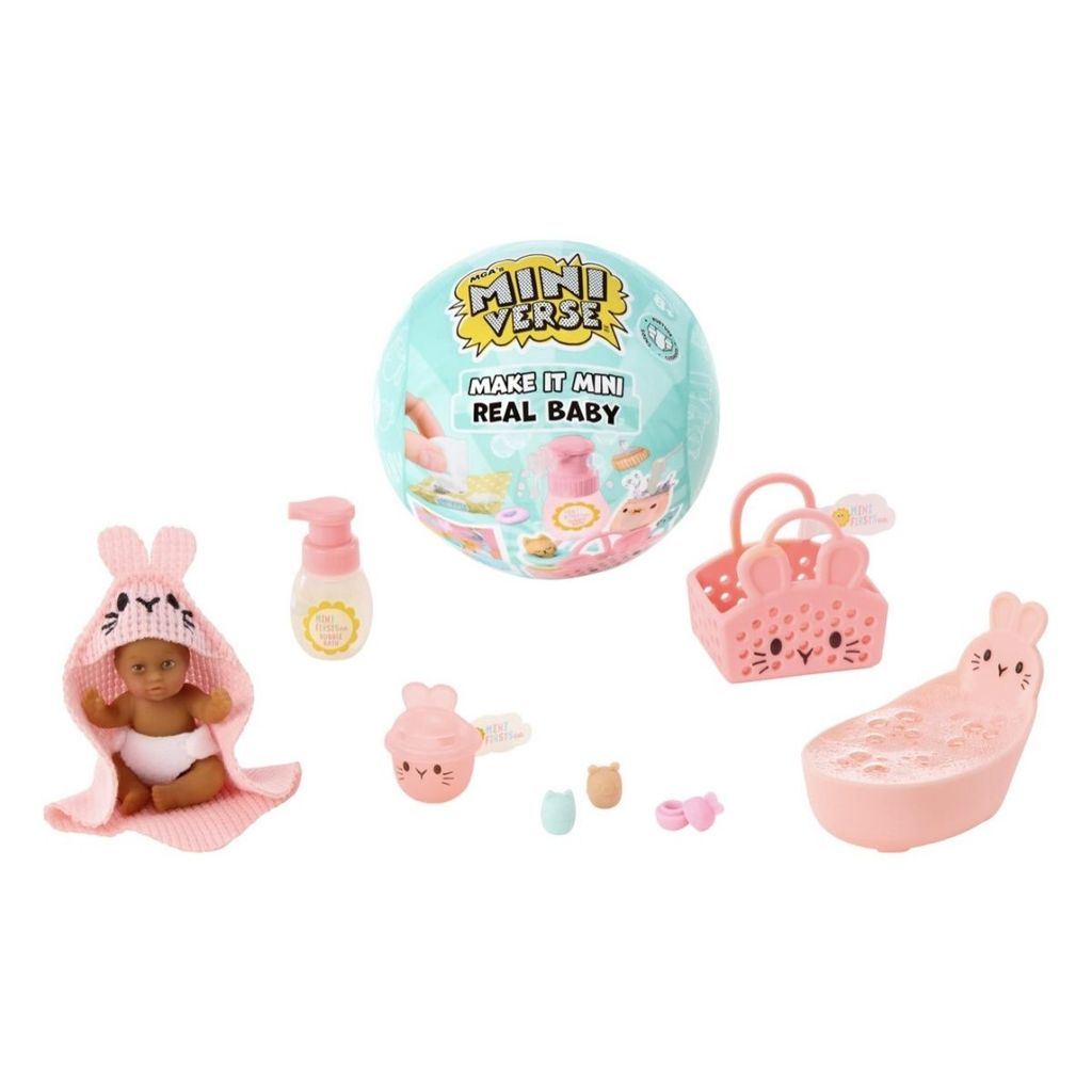 Miniverse Mini เด็กน่ารักรุ่นที่สองอาหารเด็ก Mini diy อาหารเสริมของเล่น MGA Mystery Ball Baby Myster