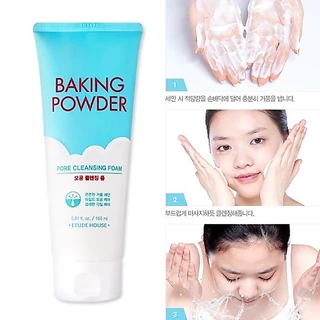 Etude House Baking Powder Pore / B.B Deep Cleansing Foam:160ml แท้/พร้อมส่ง