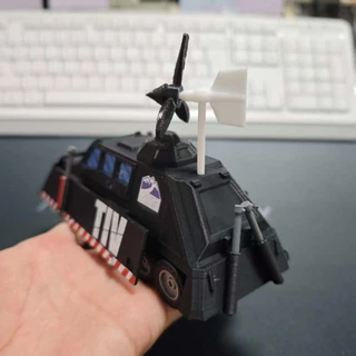 Delta Force TIV2 Storm Chasers รถการพิมพ์ 3D รุ่น Tornado Intercept ของเล่นยานพาหนะ