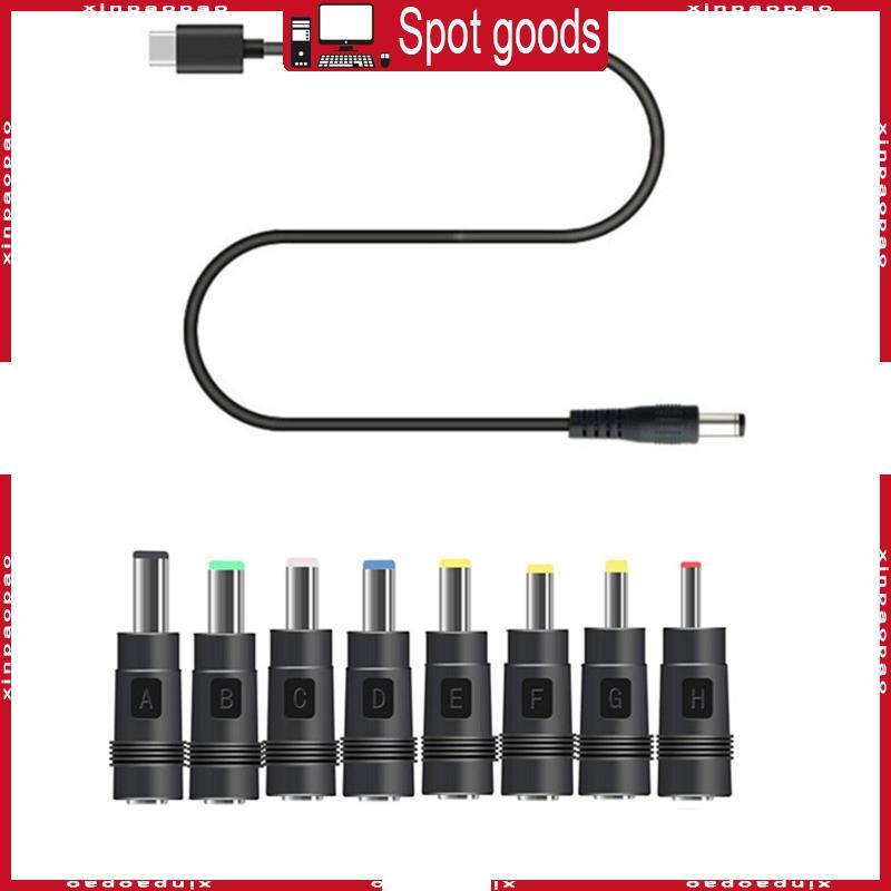 XI USB C Type C PD ถึง 12V 3 5 4 0 4 8 5 5x2 5 มม.สาย 100 ซม.65W สูงสุด