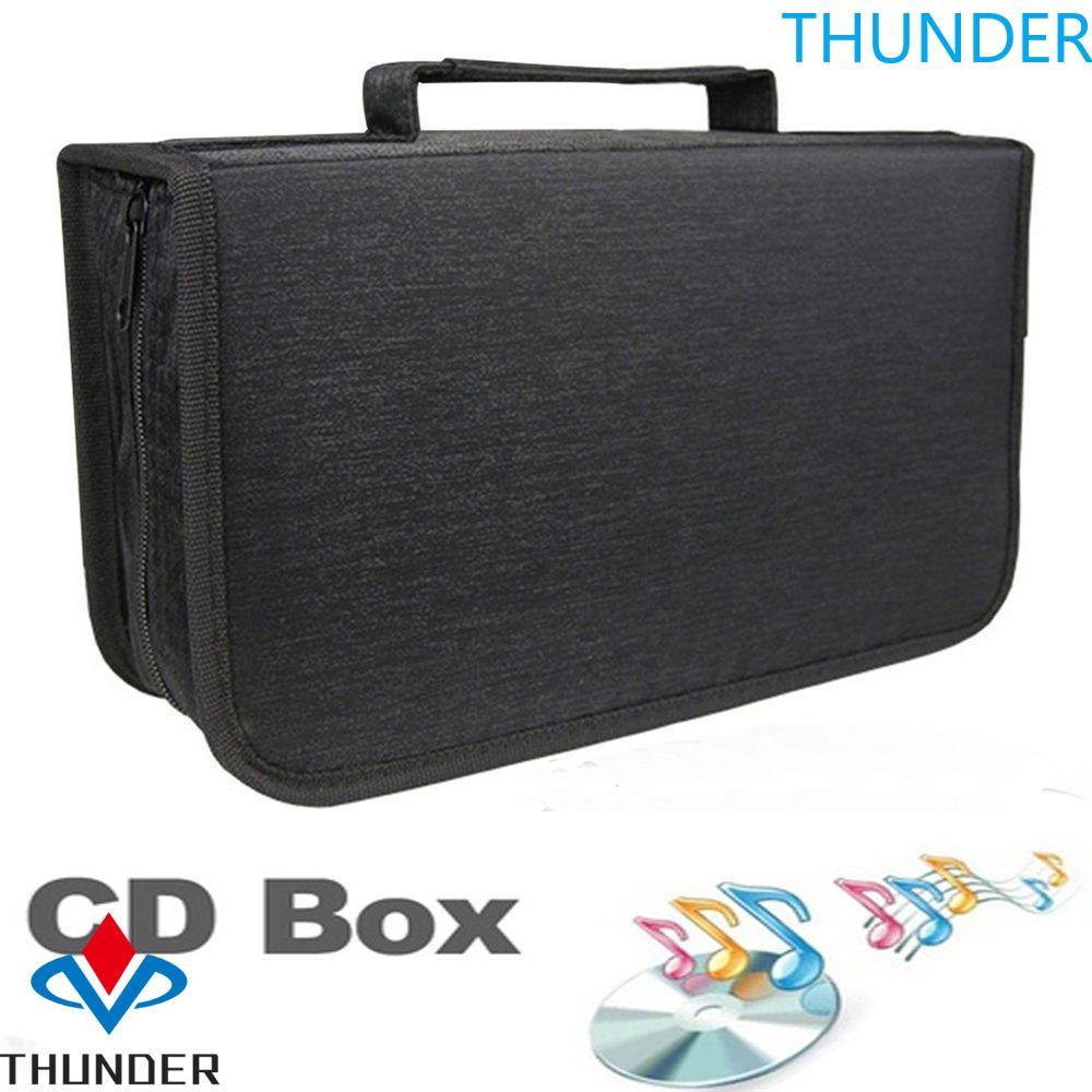 THUNDER กระเป๋าเก็บของแบบพกพาทนทานเคสอุปกรณ์เสริมเกม CD DVD VCD Holder