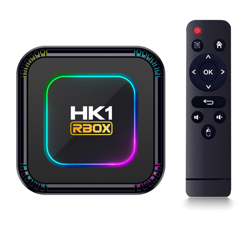 HK1 RBOX K8 RK3528 Set Top Box 4G/64G Android 13 Dual WIFI พร้อมเครื่องเล่นบลูทูธ