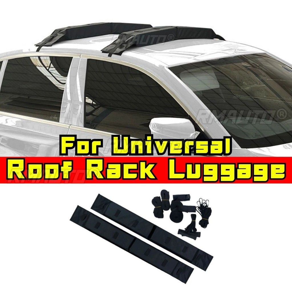 Premium-Travel Rack หลังคารถกระเป๋าเดินทาง Universal การปรับเปลี่ยน Soft Rack Kayak Surfboard ยางเรื