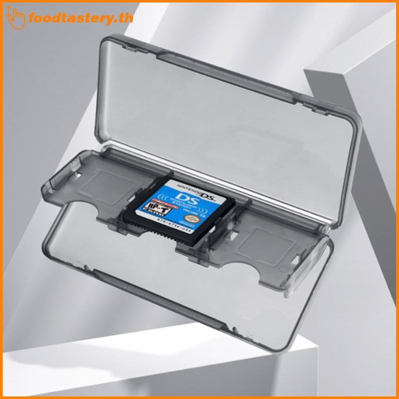 FTY 6 in 1 แบบพกพาการ์ดเกมสําหรับ 3DS 2DS DS Lite NDSi XL LL กล่องเก็บ N