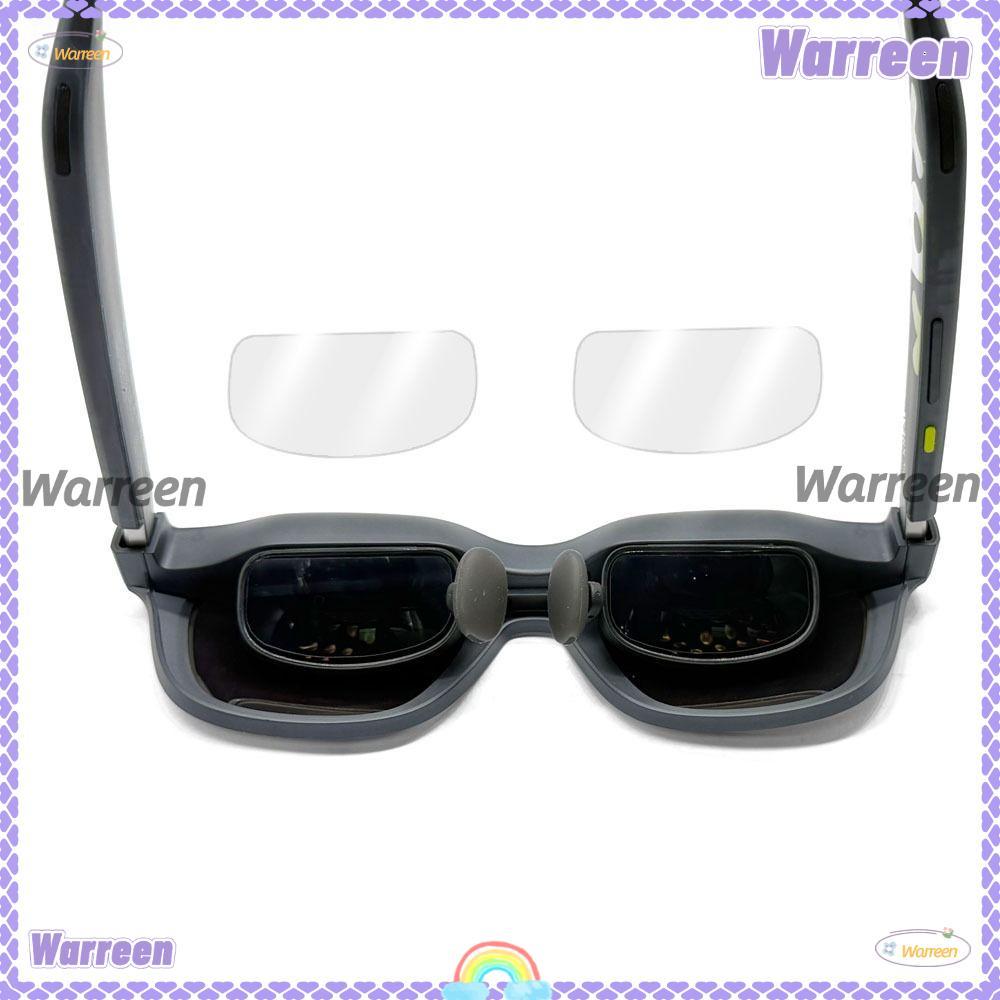 WARREEN Xreal Xbx A01 ฟิล์มแว่นตาอัจฉริยะ, ฟิล์มป้องกันเลนส์กันรอยขีดข่วน HD, Professional Full Cove