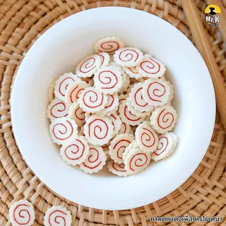 ลูกชิ้นปลานารูโตะอบแห้ง ลูกชิ้นปลาแผ่น Naruto Maki สไตล์ญี่ปุ่น