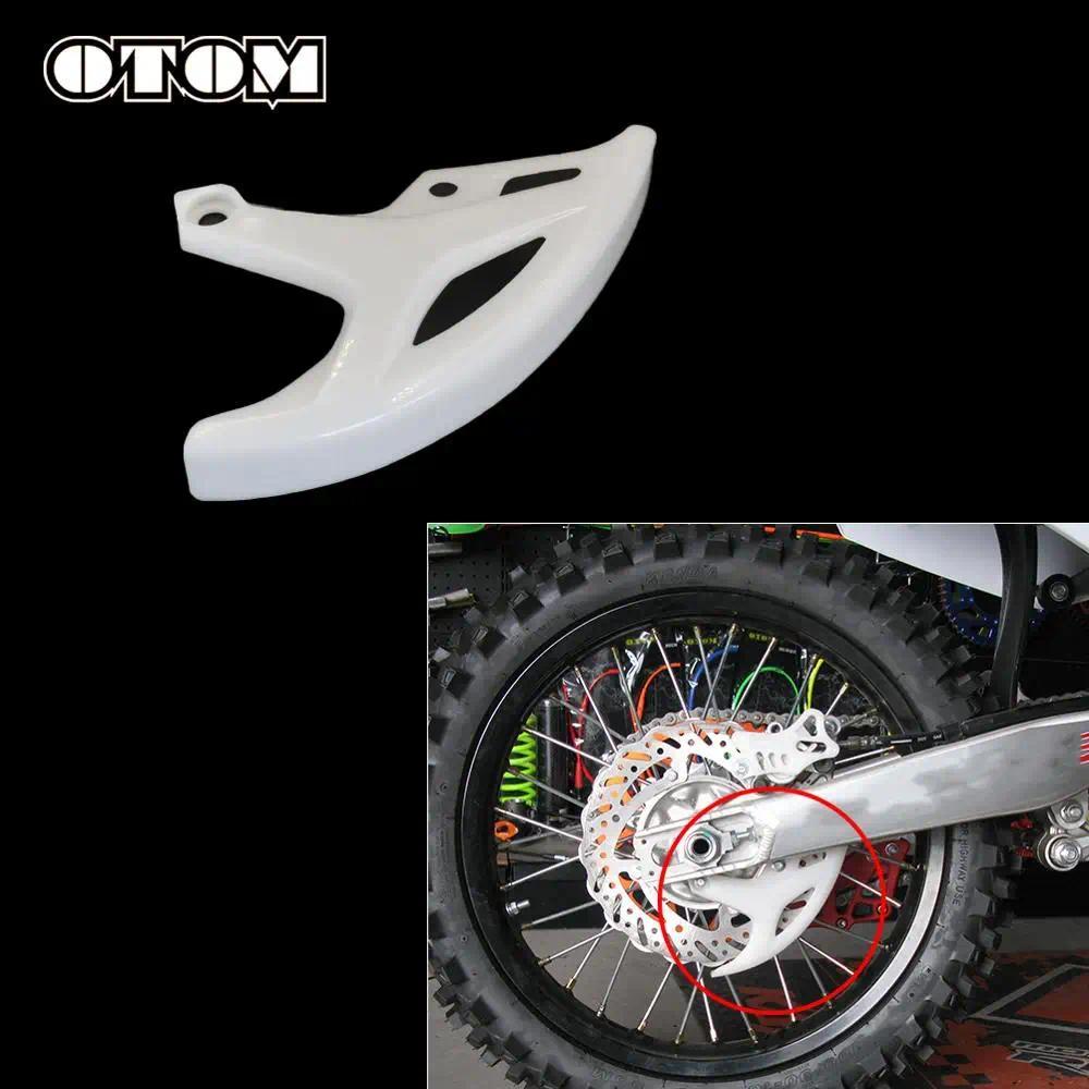 UOTOMด้านหลังเบรคDisc Guard ProtectorสำหรับHonda CRF 250R CRF250RX CRF250X CRF450L CRF450R CRF450RWE