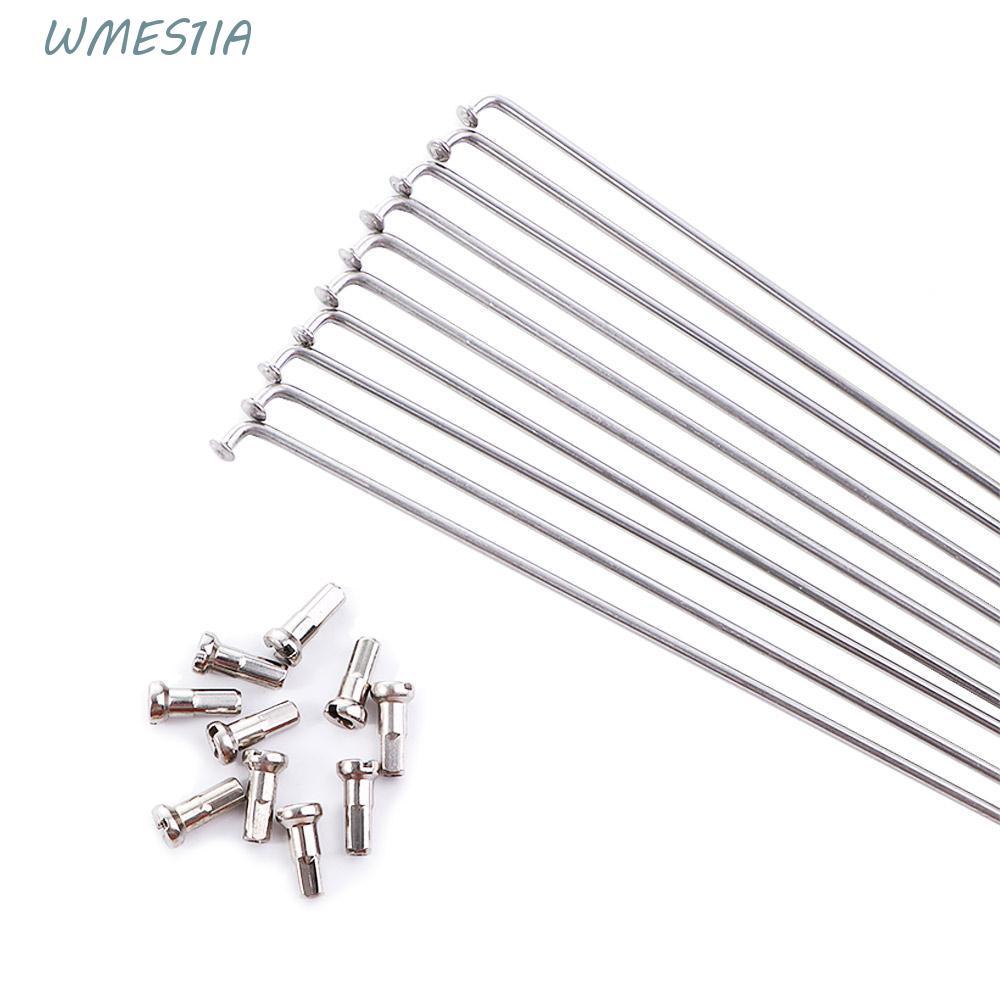 WMES1IA รอบ Spokes 27.5 นิ้ว 26 นิ้วความแข็งแรงสูงจักรยานเสือภูเขาจักรยานอุปกรณ์เสริม 700C ล้อสแตนเล