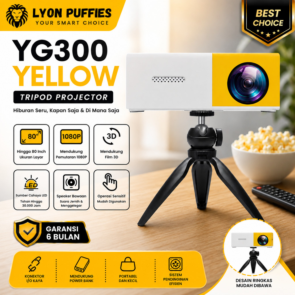YG300 ขาตั้งกล้องขนาดเล็กอเนกประสงค์แบบพกพาสําหรับโปรเจคเตอร์, DSLR, Mirrorless, Action Cam และสมาร์