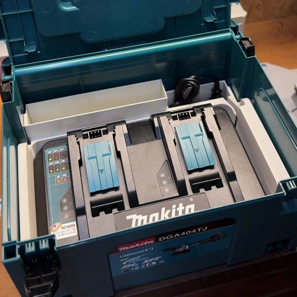 【กล่องซับในสองชั้นพิมพ์ 3D】เข้ากันได้กับกล่องเครื่องมือ Makita MAKPAC Type 3 ชั้นล่างจัดเก็บที่ชาร์จ