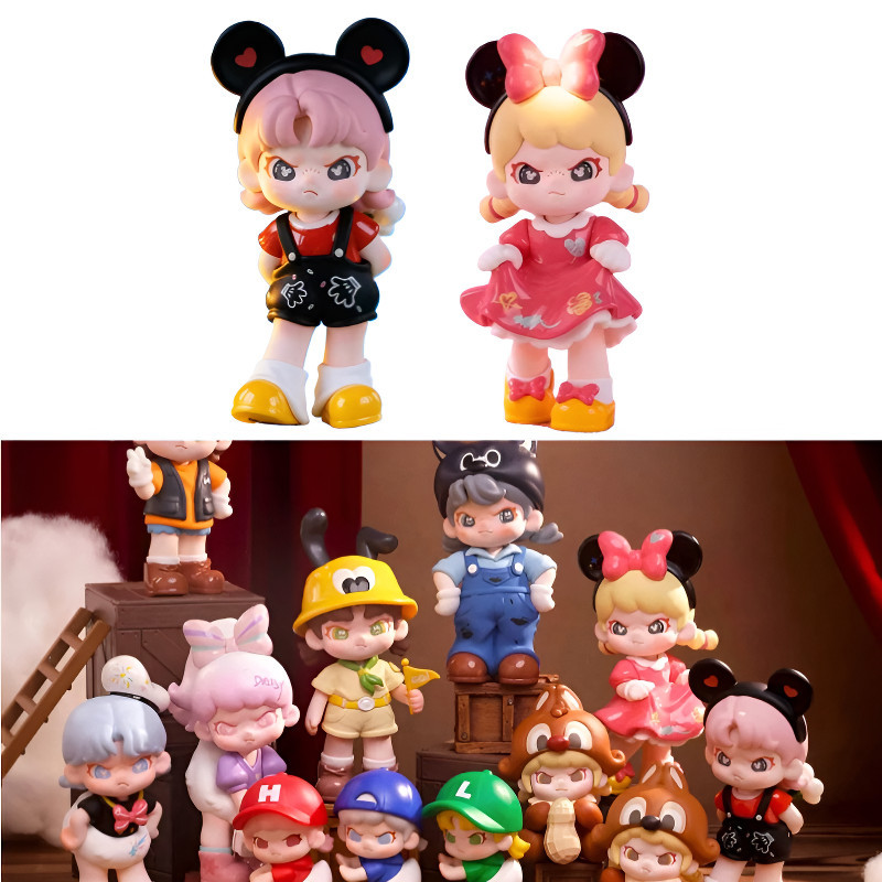 Dora Loves Mickey Series Figures TNTSPACE disney dora Blind box gift toptoy