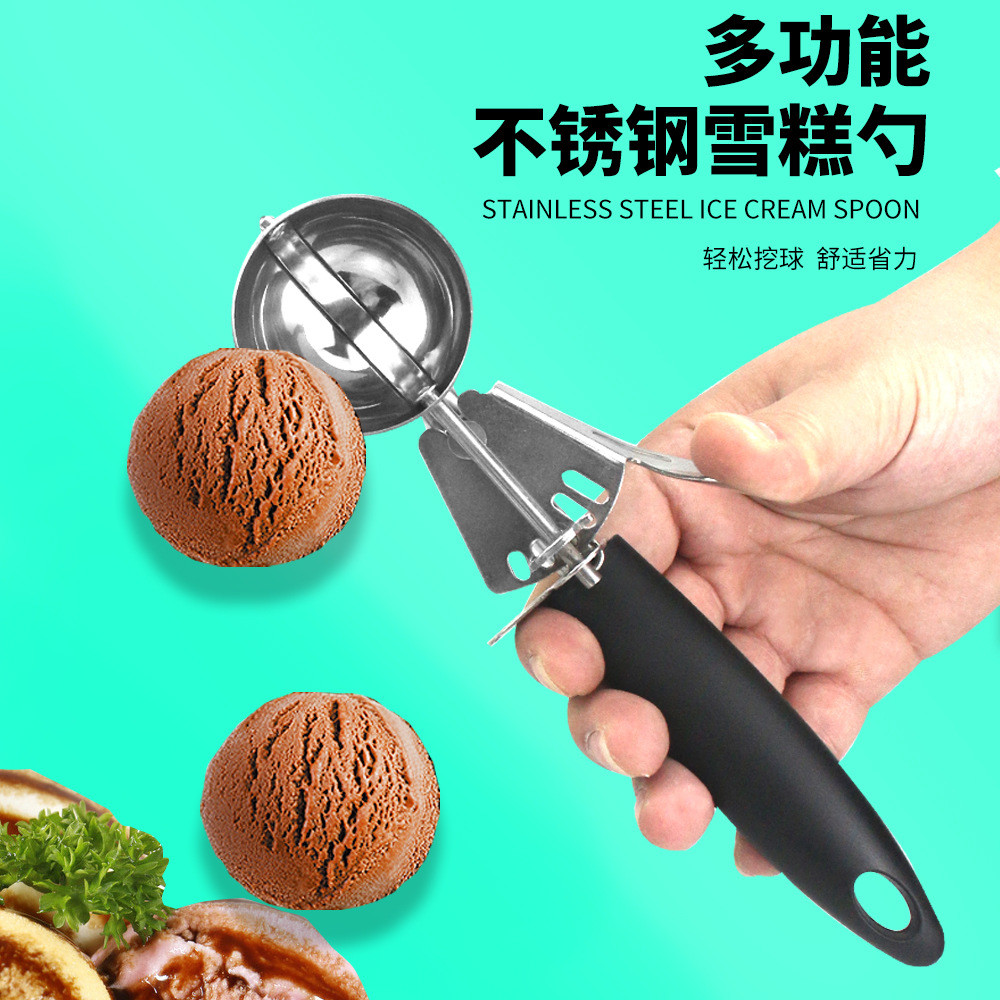 Stainless steel ice cream spoon Ice cream scoop, ice cream ball scooper, ice cream baller Diameter5C
