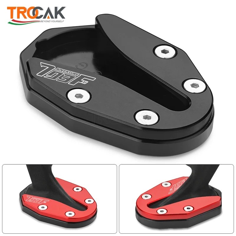 รถจักรยานยนต์ CNC Kickstand ขาตั้ง Extension สําหรับ ZONTES 703F F703 703 F ZT703 F ZT703F 2024-2026