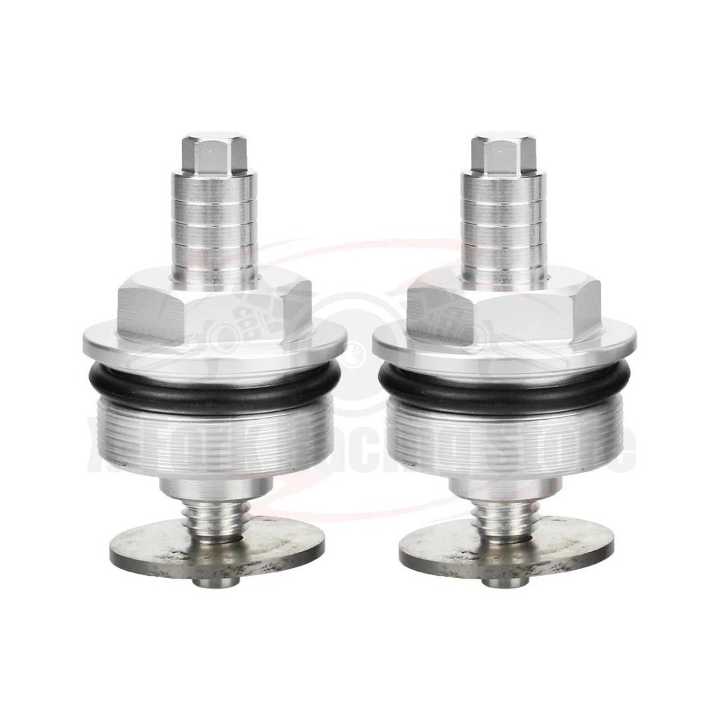 Preload ส้อม Caps Bolts Adjuster สําหรับ Kawasaki ZL600 Eliminator 1995-1997 ZL400 Eliminator 400 19