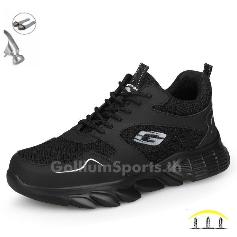 Anti-dilling STEEL TOE SAFETY BOOTS รองเท้านิรภัยที่สะดวกสบายและระบายอากาศได้ vclz 0TP9