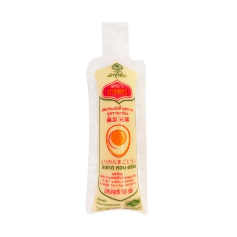 เกษตร เต้าหู้ไข่ไก่ Kaset Egg Tofu 105g.