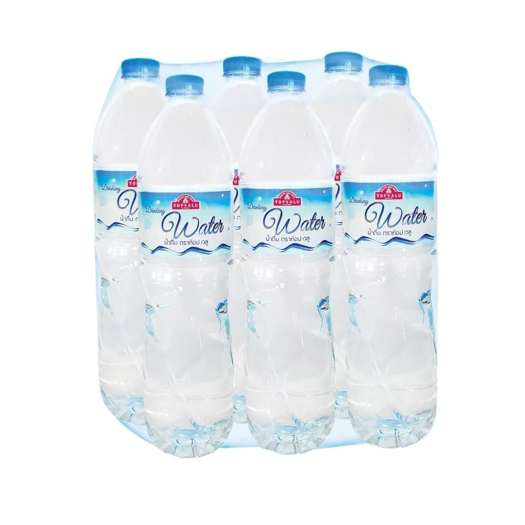 ท๊อปแวลู น้ำดื่ม TV Drinking Water 1.5ltr. Pack6
