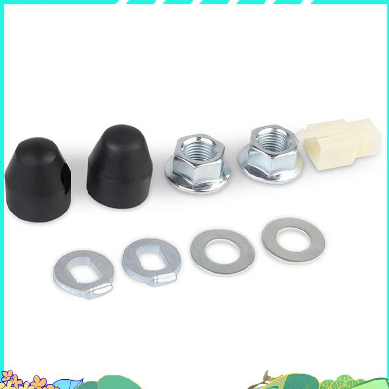 E-Bike ไฟฟ้าจักรยาน Hub Motor Axle Lock Nut /Lock Washer /Spacer /Nut Cover พร้อมเพลา 12 มม.