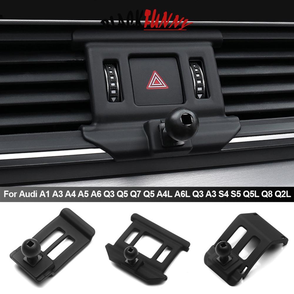 BLACKFUNNY เฉพาะที่วางโทรศัพท์ฐานจัดระเบียบ Mount Bracket สําหรับ Audi A1 A3 A4 A5 A6 Q3 Q5 Q7 Q5 A4