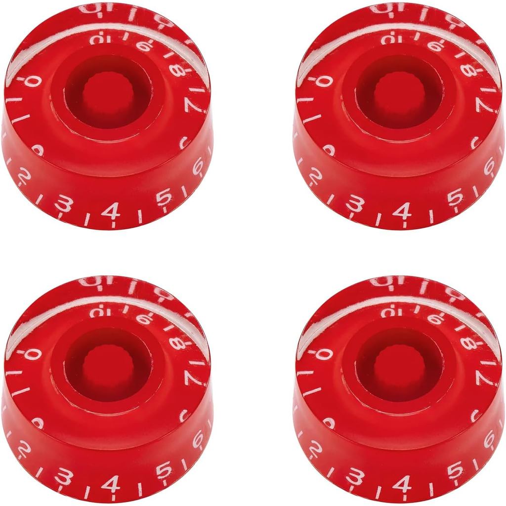 Swhmc Red Black Gold Speed Control Tone Volume Knob สําหรับ LP Les Paul Guitar Pack 4