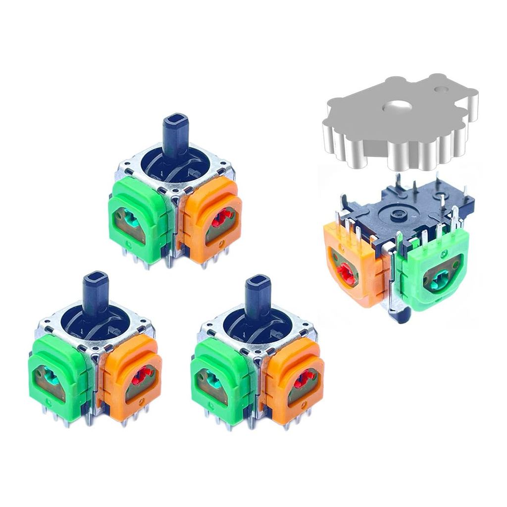 ElecGear 4x TMR จอยสติ๊กและ Desoldering แผ่นทําความร้อนสําหรับ Xbox Series S/X controller, TMR Hall 