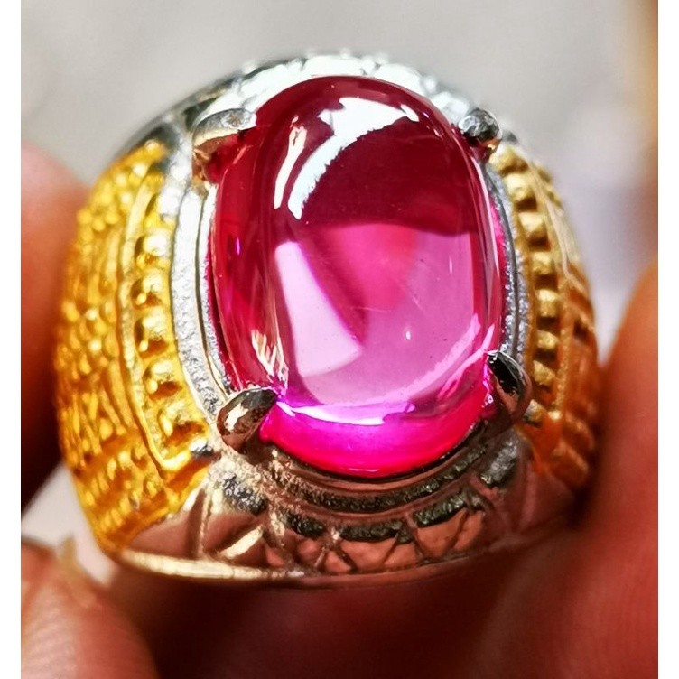 MERAH กรุงเทพมหานคร พลอยทับทิมสยาม กุหลาบ ds 925
