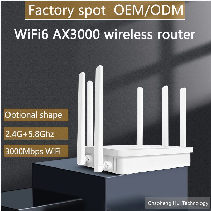 เราเตอร์ WiFi6 3000M WR3000K MT7981 OpenWRT เราเตอร์ไร้สายแบบกิกะบิตเต็มรูปแบบ