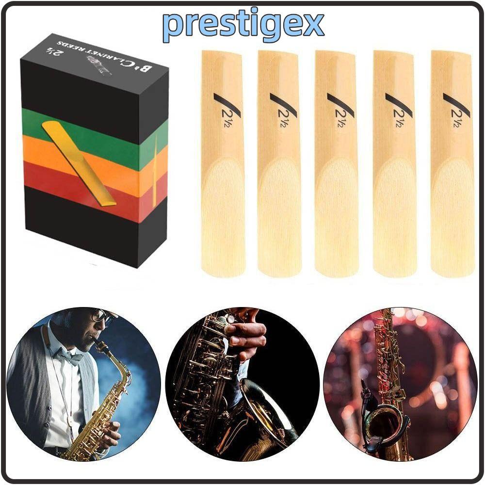 PRESTIGExophone Whistle, Reed 10 ชิ้น Clarinet Reed, Alto Strength 1.5/2.0/2.5/3.0/3.5/4.0 Bb Tone C