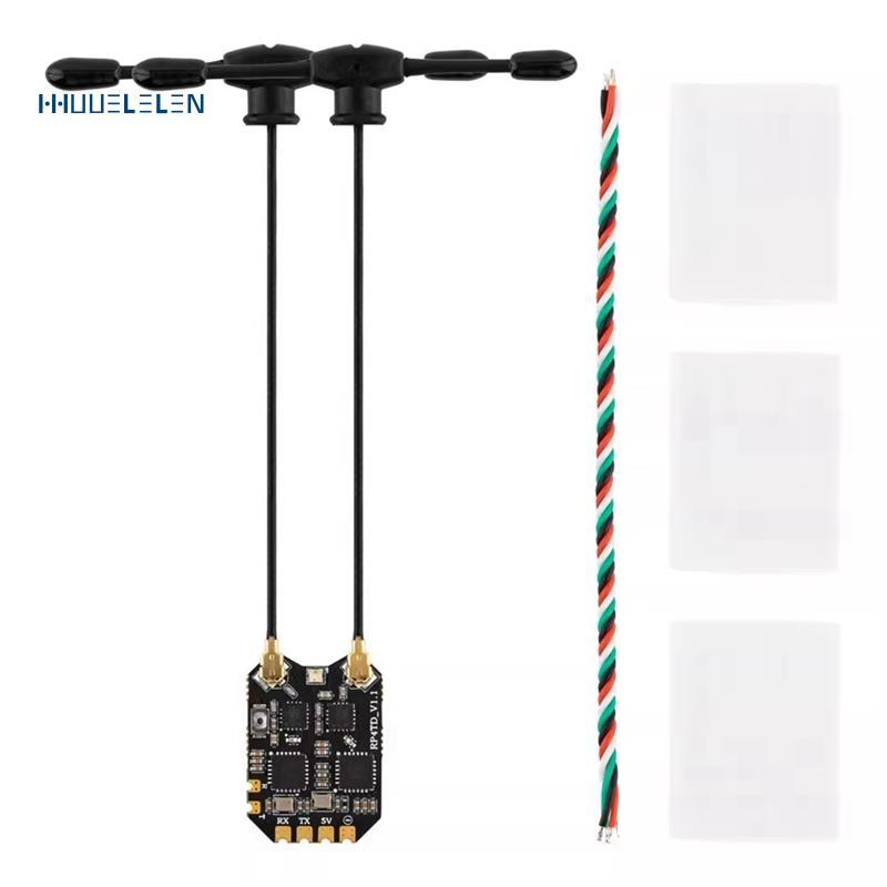 [Promote H]RP4TD ExpressLRS ตัวรับสัญญาณนาโน 2.4Ghz ในตัว Dual TCXO 2x100mW 2.4G ELRS RX สําหรับ FPV
