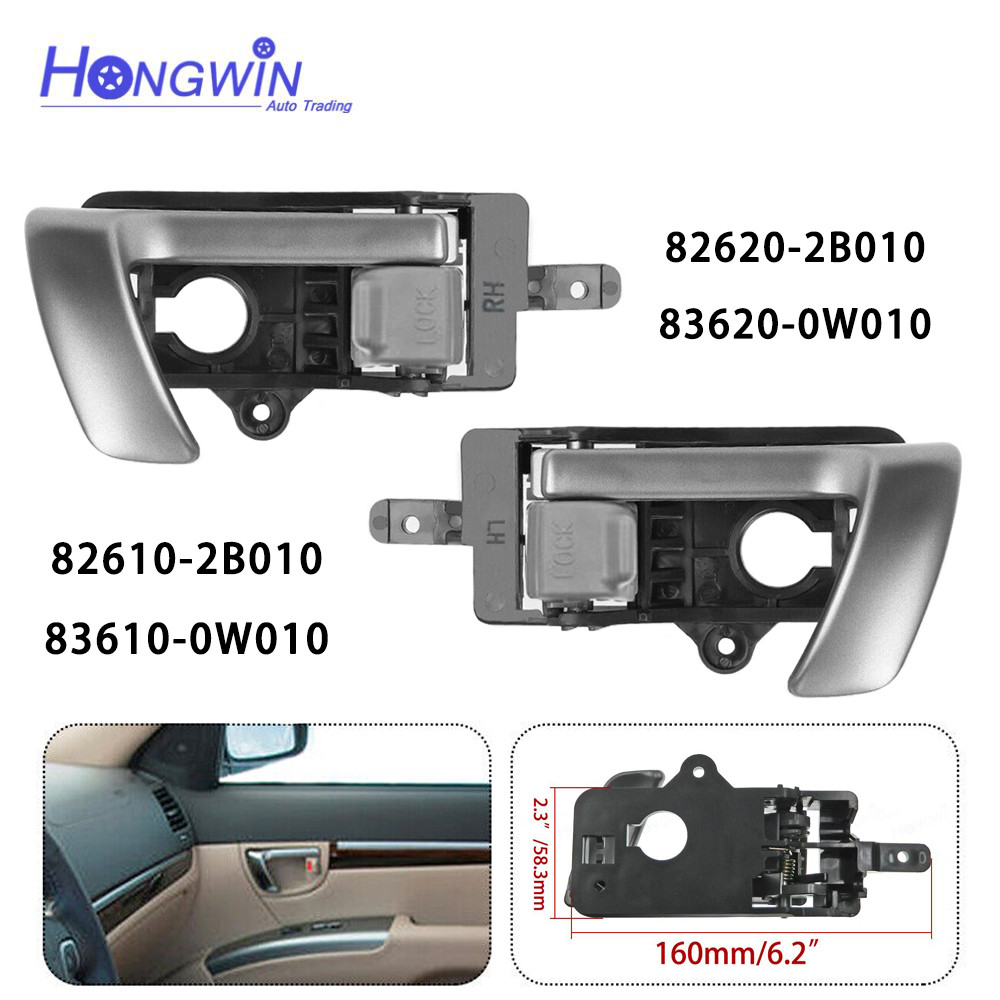 มือจับประตูภายในสําหรับ Hyundai Santa Fe 2007-2012 #82610-2B010 8620-2B010