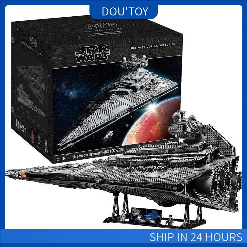 Star Wars Empire J-Starship Millennium Falcon 75252 ความยากสูงประกอบของเล่นของขวัญ 8073104