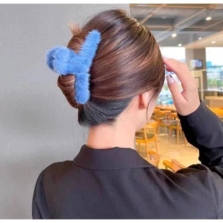 พร้อมส่งจากไทย กิ๊บหนีบผมขนมิ้งสไตล์เกาหลีลุคอ่อนโยนน่ารัก ขนาด11cm VitalHome