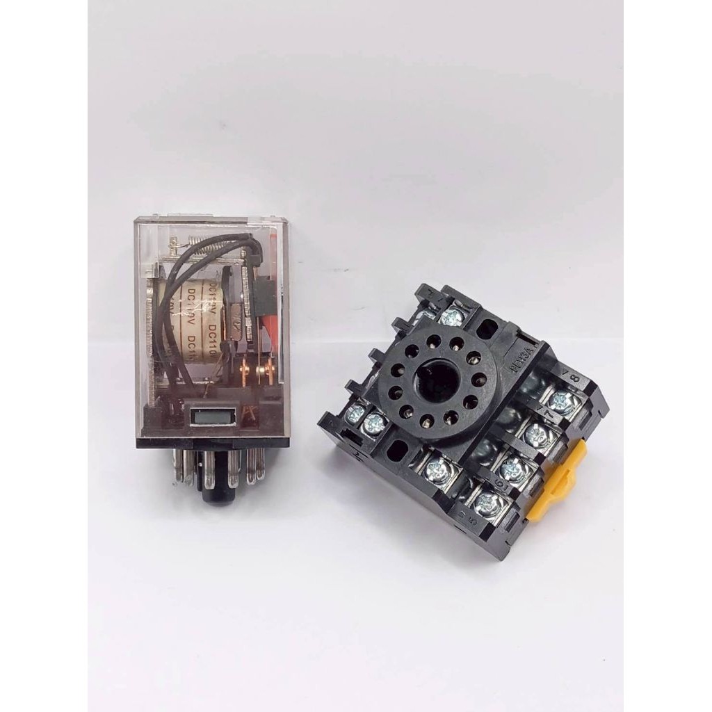 มือ1 สินค้ามีพร้อมส่งถูกกว่าที่อื่น แท้ทนทาน  MK3. 110VDC  รีเลย์ MK3P-I 110VDC 11 ขา RELAY รุ่น MK3