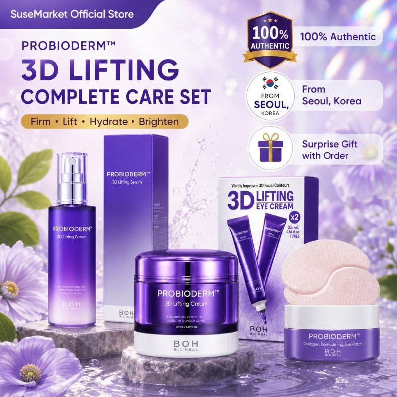 Beauty of Joseon Purple Complete Serum 100ml Cream 50ml Eye Cream 25mlx2 Eye 60Patches ผลิตภัณฑ์เกาห