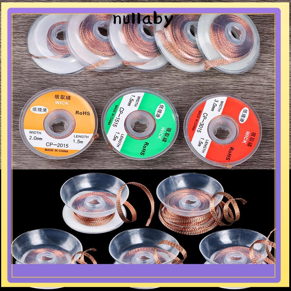NULLABY Desoldering Braid Tape เครื่องมือเชื่อม Professional Soldering Wick