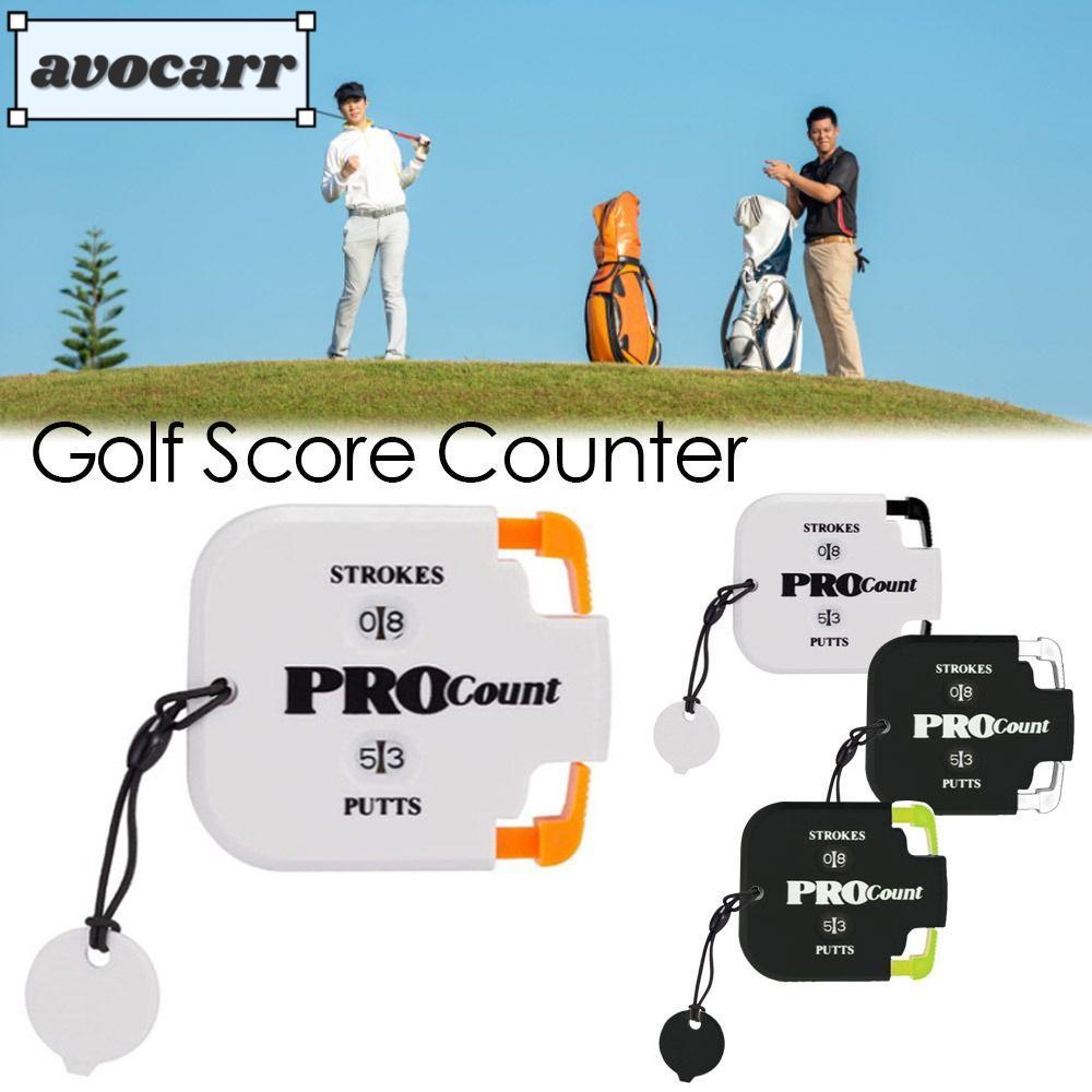AVOCAR Golf Score Counter Outdoor Mini สองหลัก Putt Score Counter